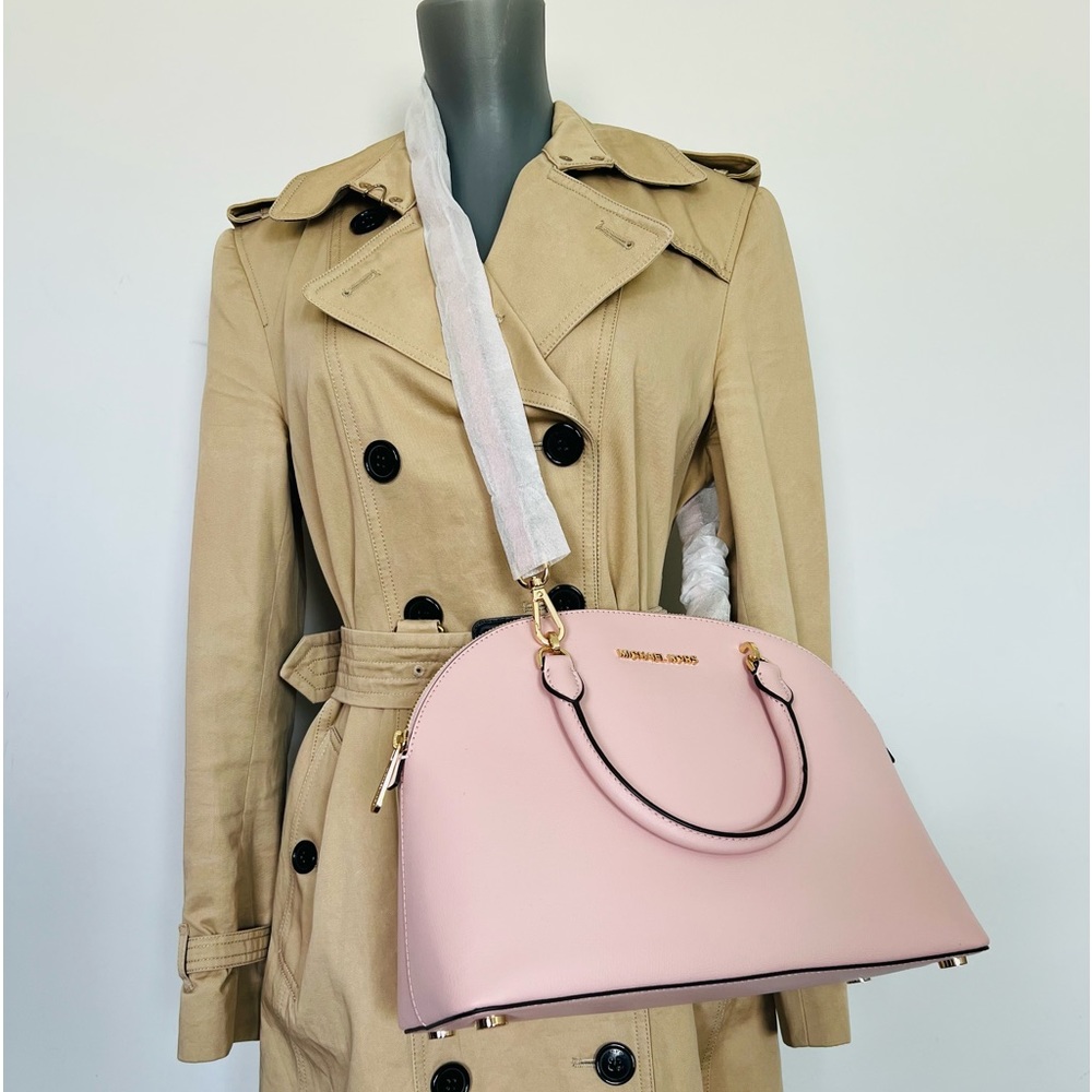 NWT MICHAEL KORS Emmy Large Dome Satchel